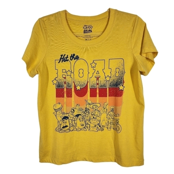 PIXAR DISNEY TOY STORY "HIT THE ROAD" TEE SHIRT - Picture 3 of 10